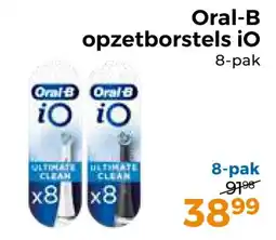 Trekpleister Oral-B opzetborstels iO aanbieding