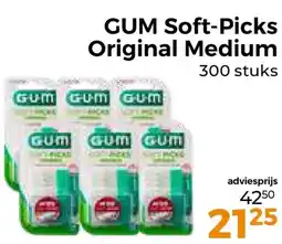 Trekpleister GUM Soft-Picks Original Medium aanbieding