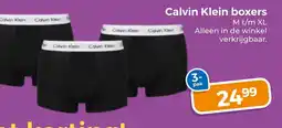 Trekpleister Calvin Klein boxers aanbieding