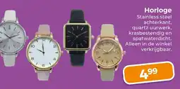 Trekpleister Horloge aanbieding