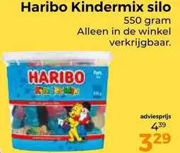 Trekpleister Haribo Kindermix silo aanbieding