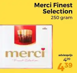 Trekpleister Merci Finest Selection aanbieding