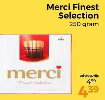 Trekpleister Merci Finest Selection aanbieding