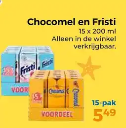 Trekpleister Chocomel en Fristi aanbieding