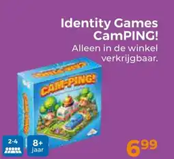 Trekpleister Identity Games CamPING! aanbieding