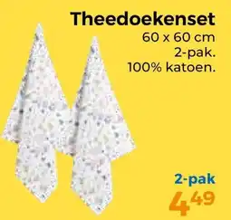 Trekpleister Theedoekenset aanbieding