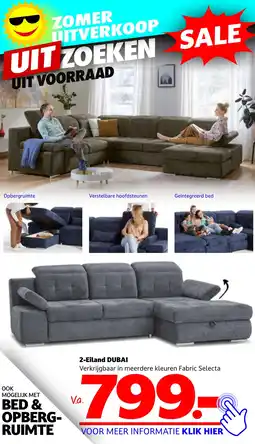 Seats and Sofas 2-Eiland DUBAI aanbieding