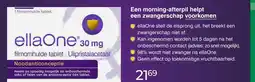 Trekpleister ellaOne 30 mg aanbieding