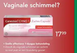 Trekpleister Canesten GYNO 1 Zachte Capsule aanbieding