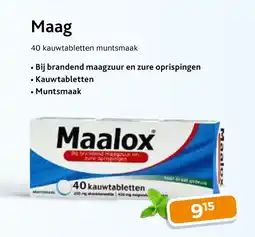 Trekpleister Maalox aanbieding