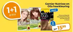 Trekpleister Garnier Nutrisse en Olia haarkleuring aanbieding
