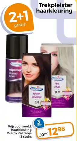 Trekpleister Trekpleister haarkleuring aanbieding
