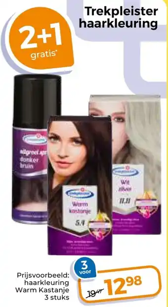 Trekpleister Trekpleister haarkleuring aanbieding