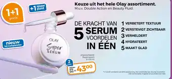 Trekpleister Keuze uit het hele Olay assortiment aanbieding