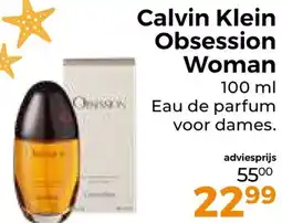 Trekpleister Calvin Klein Obsession Woman aanbieding