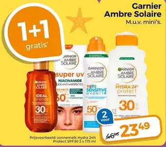Trekpleister Garnier Ambre Solaire aanbieding
