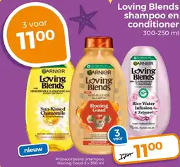 Trekpleister Loving Blends shampoo en conditioner aanbieding