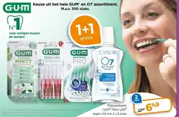 Trekpleister Keuze uit het hele GUM® en O7 assortiment aanbieding
