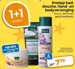 Trekpleister Kneipp bad, douche, hand en bodyverzorging aanbieding