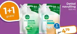 Trekpleister Dettol navulling aanbieding