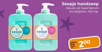 Trekpleister Seepje handzeep aanbieding