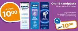 Trekpleister Oral-B tandpasta aanbieding
