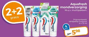 Trekpleister Aquafresh mondverzorging aanbieding