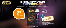 Trekpleister Keuze uit het hele durex assortiment aanbieding