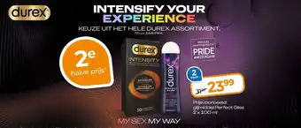 Trekpleister Keuze uit het hele durex assortiment aanbieding
