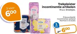 Trekpleister Trekpleister incontinentie artikelen aanbieding