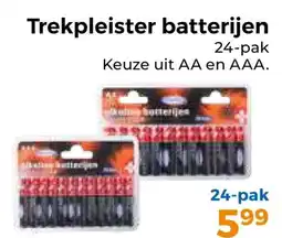 Trekpleister Trekpleister batterijen aanbieding
