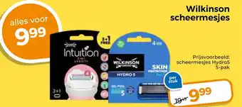 Trekpleister Wilkinson scheermesjes aanbieding