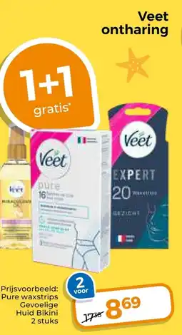 Trekpleister Veet ontharing aanbieding