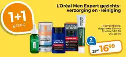 Trekpleister L'Oréal Men Expert gezichts verzorging en reiniging aanbieding