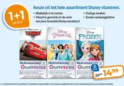 Trekpleister Keuze uit het hele assortiment Disney vitaminen. aanbieding