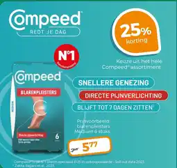 Trekpleister Keuze uit het hele Compeed assortiment aanbieding