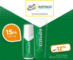 Trekpleister Biofreeze tube aanbieding