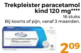 Trekpleister Trekpleister paracetamol kind 120 mg aanbieding