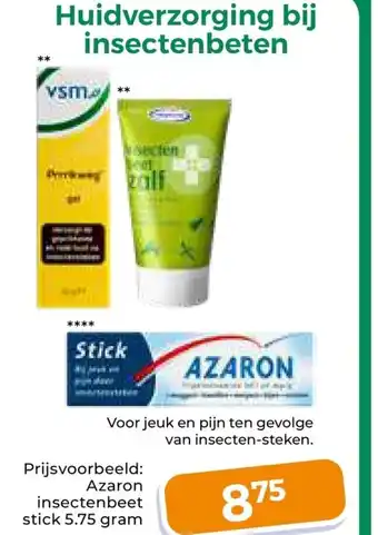 Trekpleister Huidverzorging bij insectenbeten aanbieding