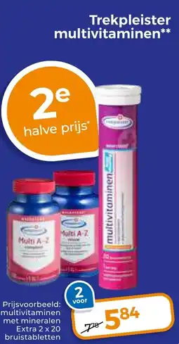 Trekpleister Trekpleister multivitaminen aanbieding