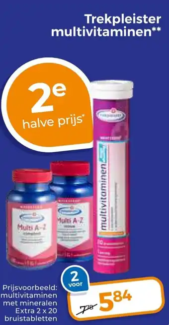 Trekpleister Trekpleister multivitaminen aanbieding