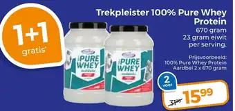 Trekpleister Trekpleister 100% Pure Whey Protein aanbieding
