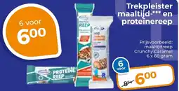 Trekpleister Trekpleister maaltijd en proteïnereep aanbieding