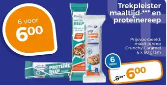 Trekpleister Trekpleister maaltijd en proteïnereep aanbieding