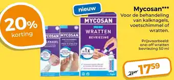 Trekpleister Mycosan aanbieding