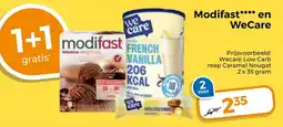 Trekpleister Modifast en WeCare aanbieding