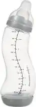 Bol.com Difrax 1-2-3 Doseer Babyfles 250 ml Natural - S-Fles - Anti-Colic - Zilver - 1 stuk aanbieding