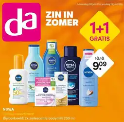 DA NIVEA aanbieding