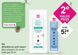 DA DA Afterbite en anti-insect aanbieding