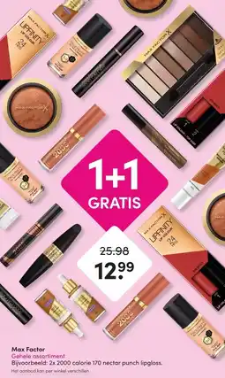 DA Max Factor aanbieding